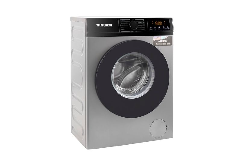 Lavarropas Inverter Carga Frontal Telefunken 8Kg TFK-WMCFSL8K Silver