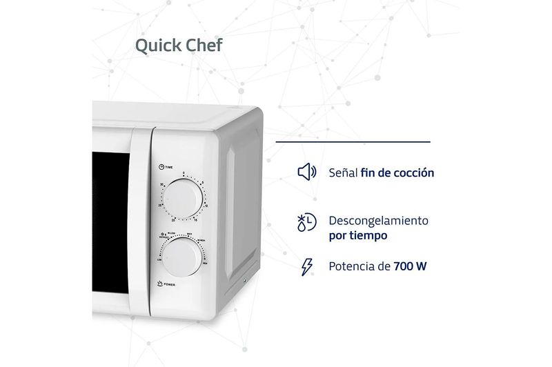 Horno Microonda BGH 20Lts B120M20I Blanco