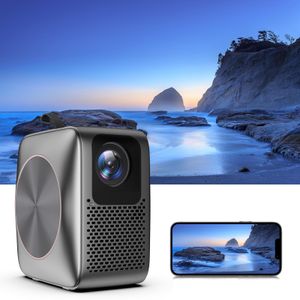 Proyector de enfoque automático, proyector nativo 1080P compatible con 4K, proyector LCD 5G WIFI