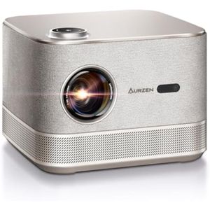 Boom 3 - Proyector inteligente 4K todo en uno con WiFi y Bluetooth, audio DoIby 3D y altavoces de 36