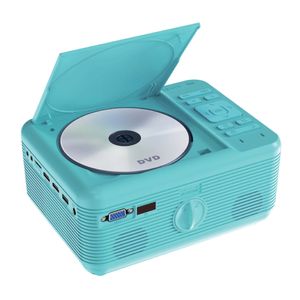 RCA PROYECTOR CON REPRODUCTOR DE DVD INTERNO Y ALTAVOZ - Mini Portátil - Proyector para interiores y