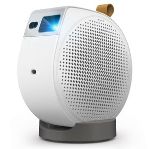 BenQ GV50 | Proyector portátil láser, 500 lúmenes, nativo 1080p, compatible con 4K, proyección de