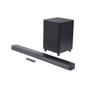 JBL Bar 5.1 - Barra de sonido con envolvente virtual incorporado, subwoofer inalámbrico de 4K y
