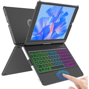 COO Keyboard Case for iPad 10.2" 9th/8th/7th Gen, for iPad Air 10.5" (3rd Gen) / for iPad