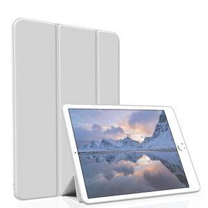 Funda para iPad Air 3 / Pro de 10.5 pulgadas, ligera, delgada y suave TPU triple soporte Smart