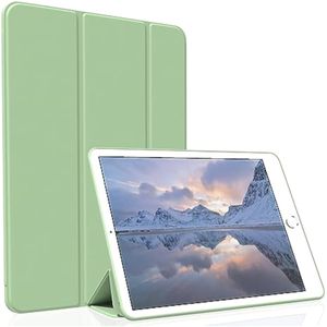 Funda para iPad Air 3 / Pro de 10.5 pulgadas, ligera, delgada y suave TPU triple soporte Smart