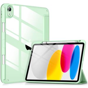 DTTOCASE - Funda para iPad de 10.ª generación de 2022, 10.9”, reverso transparente y marco de