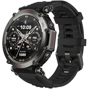 Amazfit T-Rex - Reloj ultra inteligente para hombre, batería de 20 días, apnea de 98.4 ft, GPS de