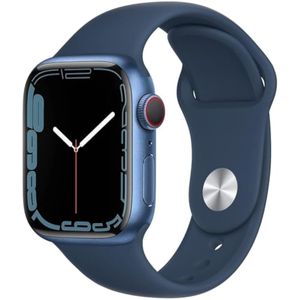 Apple Watch - Serie 7 con GPS + celular y caja de acero inoxidable dorada de 1.61 pulgadas (41mm)