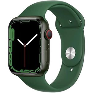 Apple Watch - Serie 7 con GPS + celular y caja de aluminio color verde de 1.61 pulgadas (41mm) con