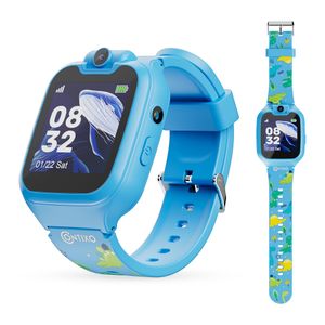 Contixo Reloj inteligente para niños, pantalla táctil HD, reloj inteligente educativo con cámara,