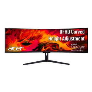 Acer Monitor para juegos DFHD (3840 x 1080) curvado 1800R de 49 pulgadas | AMD FreeSync Premium Pro