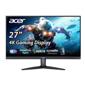 Acer Nitro KG272K Lbmiipx Monitor UHD 3840 x 2160 píxeles IPS, 27 pulgadas, compatible con FreeSync,