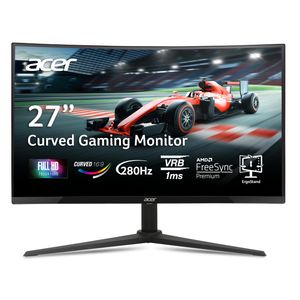 acer Nitro Monitor para juegos de 27 pulgadas 1500R curvado de marco cero Full HD (1920 x 1080) |