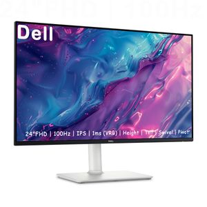 Dell Monitor S24 pulgadas, LED FHD - Frecuencia de actualización de 100 Hz, relación de contraste