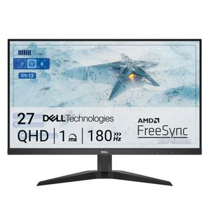 Dell Monitor para juegos G2725D - QHD de 27 pulgadas (2560 x 1440) hasta 180 Hz, tiempo de respuesta