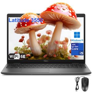 Dell Computadora portátil Latitude 3550 para negocios y trabajo, Intel 10-Core i5-1335U (Beat
