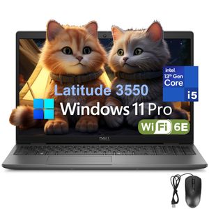 Dell Computadora portátil Latitude 3550 para trabajo empresarial, Intel 10-Core i5-1335U (Beat
