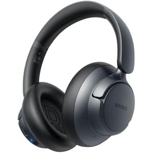 BERIBES Auriculares híbridos con cancelación activa de ruido mejorados con modos transparentes, 65