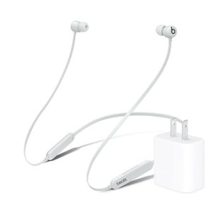 Beats Auriculares inalámbricos Flex – Chip de auriculares Apple W1, auriculares magnéticos,