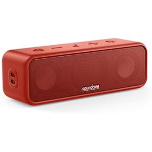 Soundcore 3 de Anker Soundcore, altavoz Bluetooth con sonido estéreo, controladores de diafragma de