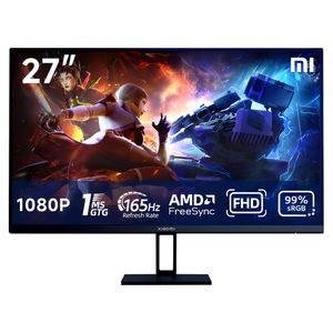 Xiaomi Monitor para juegos de 27 pulgadas, 165 Hz 1 ms Full HD 1920 x 1080 IPS Ultra delgado monitor