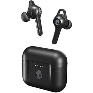 Skullcandy Indy Fuel - Auriculares intraurales inalámbricos True - Negro verdadero