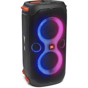 JBL PartyBox 110 - Altavoz portátil para fiestas con luces integradas, sonido potente y graves