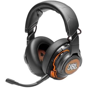JBL Quantum One - Auriculares profesionales para juegos con cable USB con seguimiento de cabeza