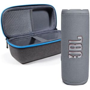 JBL Flip 6 (gris) + paquete con divvi! Funda protectora rígida