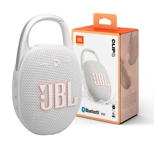 JBL Clip 5 - Altavoz Bluetooth ultraportátil, impermeable y a prueba de polvo, sonido profesional