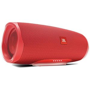 JBL Charge 4 - Altavoz portátil con Bluetooth inalámbrico, resistente al agua - Rojo (renovado)