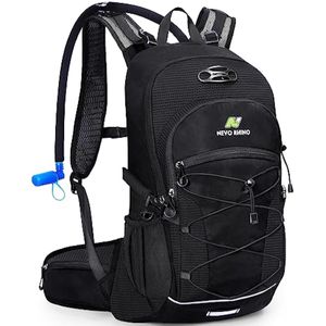 N NEVO RHINO Hydration Backpack Water Backpack with Rain Cover 2L Water Bladder, Insulation