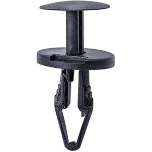 Rexka 25 Uds. Pinzas de retención de parachoques para rejilla de carenado, remache tipo empuje,