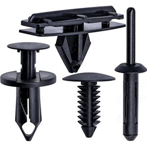 Rexka Kit de accesorios para guardabarros de rejilla de 60 piezas para Jeep Wrangler JK y Unlimited