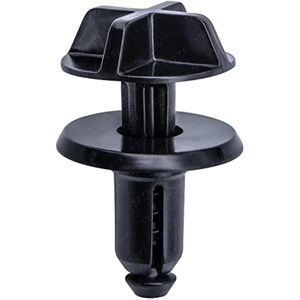 Rexka 30 piezas Fender Liner Remache Radiador Visión Escudo Retenedor Tipo Empuje Compatible con