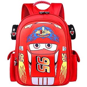 Mochila impermeable para niños, camión, coche, caricatura, cómic, jardín de infantes, niños de