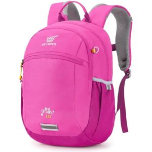 SKYSPER Mochila para niños preescolares de 10 litros, mochila de viaje para niños y niñas, Rosado