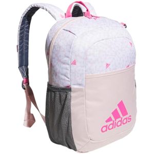 adidas Mochila Ready, Fluid Floral Sandy Pink/Pulse Magenta Rosa, Ready - Mochila (21 litros)