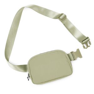 ODODOS Mini bolsa de cinturón unisex con correa ajustable, bolsa de cintura pequeña para