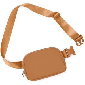 ODODOS Mini bolsa de cinturón unisex con correa ajustable, bolsa de cintura pequeña para