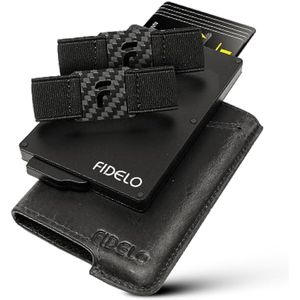 Fidelo Minimalist Wallet for Men - RFID Blocking Wallet Credit Card Holder, Slim Wallet for Men and