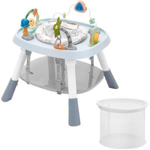 VEVOR Centro de actividades para bebés, centro de juego interactivo, asiento giratorio de 360° y