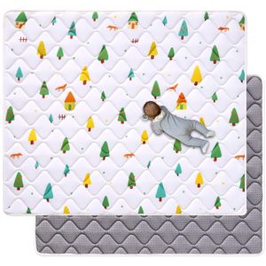 Tapete de juego de espuma prémium para bebés, 79 x 55 pulgadas, tapete de juego extra grande para