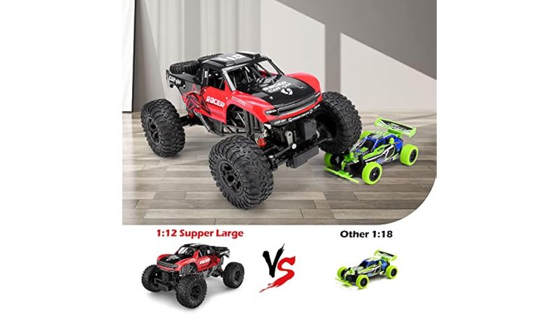 Camiones RC 4x4 Offroad impermeables – Coche grande de control