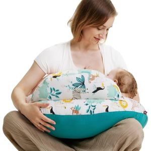 Momcozy Almohada y posicionador de lactancia original, almohada de alimentación de tamaño estándar,