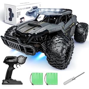 Tecnock Auto a control remoto rápido a escala 1:16 para adultos y niños, camión de control remoto