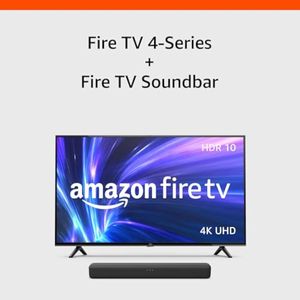 Televisión inteligente Amazon Fire TV 4-Series de 50" en 4K UHD para ver la TV en vivo sin