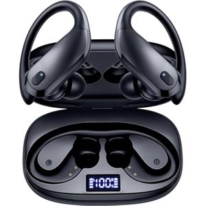 GNMN Wireless Earbuds Bluetooth Headphones Over Ear Buds 90H Playback IPX7 Waterproof Sports