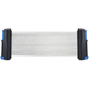 PATIKIL Red retráctil de ping pong, red portátil de tenis de mesa y reemplazo de poste para
